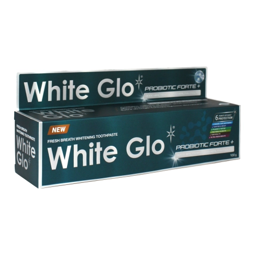 фото упаковки White Glo Зубная паста отбеливающая с пробиотиками